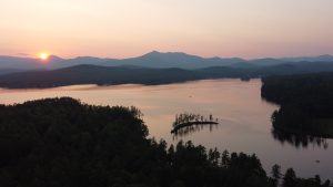 Sunset Crescent Island